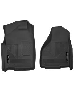 Husky Liners ® - X-act Contour™ Black Custom Front Floor Liners (53521)