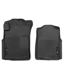 Husky Liners ® - X-act Contour™ Black Custom Front Floor Liners (53721)