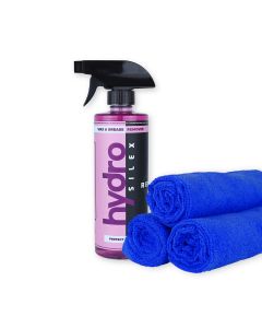 Hydrosilex ® - 16 oz Rewind Aftercare Wax And Grease Remover Soap With 2 Microfiber Towels
