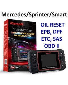 iCarsoft Professional Multi-System Auto Diagnostic Tool With Battery Test And Data Print MB V2.0, Main Image