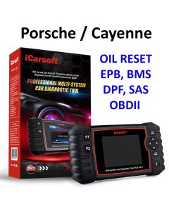 iCarsoft Professional Multi-System Auto Diagnostic Tool With Battery Test And Data Print POR V2.0, main image