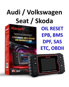 iCarsoft Professional Multi-System Auto Diagnostic Tool With Battery Test And Data Print VAWS V2.0, Mail image