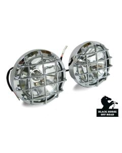 Black Horse Off Road ® - Round Universal Fog Lights (KS1517-CCL)