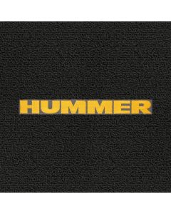 Lloyd Mats Classic Loop Black 3PC Floor Mats For Hummer H2, Logo