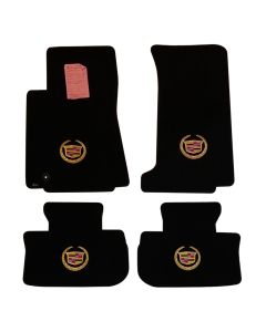 Lloyd Mats Classic Loop Black 4PC Floor Mats For Cadillac CTS Sedan AWD, Main