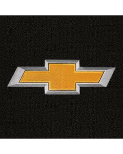 Lloyd Mats Classic Loop Black 4PC Floor Mats For Chevrolet Malibu, Logo