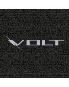 Lloyd Mats Classic Loop Black 4PC Floor Mats For Chevrolet Volt, Logo