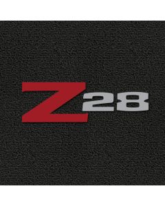 Lloyd Mats Classic Loop Black Front Floor Mats For Camaro Z/28, Logo