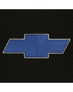 Lloyd Mats Classic Loop Black Front Floor Mats For Chevrolet, Logo