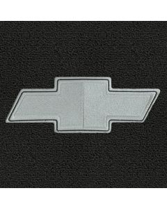 Lloyd Mats Classic Loop Black Front Floor Mats For Chevrolet, Logo