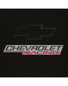 Lloyd Mats Classic Loop Black Front Floor Mats For Chevrolet, Logo