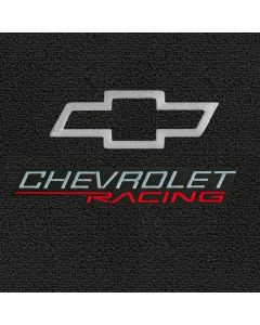 Lloyd Mats Classic Loop Black Front Floor Mats For Chevrolet, Logo