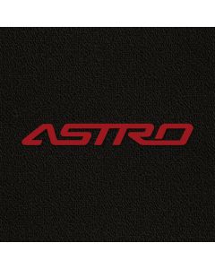 Lloyd Mats Classic Loop Black Front Floor Mats For Chevrolet Astro, Logo