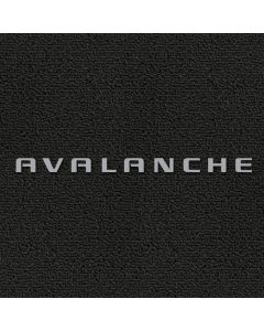Lloyd Mats Classic Loop Black Front Floor Mats For Chevrolet Avalanche, Logo