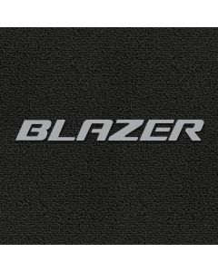 Lloyd Mats Classic Loop Black Front Floor Mats For Chevrolet Blazer, Logo