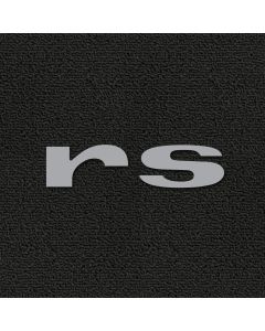 Lloyd Mats Classic Loop Black Front Floor Mats For Chevrolet Camaro 1967-68 with rs Silver Embroidery, Logo