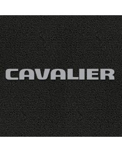 Lloyd Mats Classic Loop Black Front Floor Mats For Chevrolet Cavalier, Logo