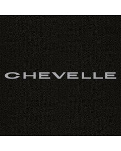 Lloyd Mats Classic Loop Black Front Floor Mats For Chevrolet Chevelle, Logo