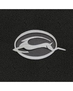 Lloyd Mats Classic Loop Black Front Floor Mats For Chevrolet Impala, Logo