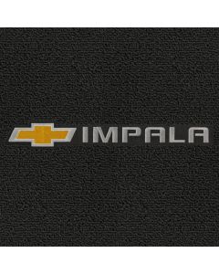 Lloyd Mats Classic Loop Black Front Floor Mats For Chevrolet Impala, Logo