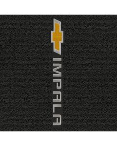 Lloyd Mats Classic Loop Black Front Floor Mats For Chevrolet Impala, Logo