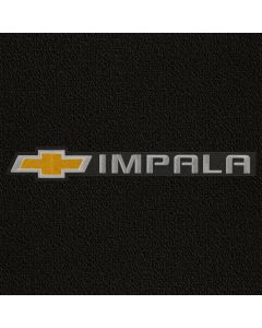 Lloyd Mats Classic Loop Black Front Floor Mats For Chevrolet Impala, Logo