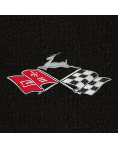 Lloyd Mats Classic Loop Black Front Floor Mats for Chevrolet Impalla, Logo
