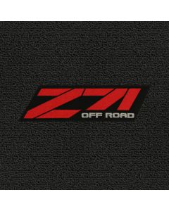 Lloyd Mats Classic Loop Black Front Floor Mats For Chevrolet Tahoe 92-06 with Z71 Off Road Red Applique, Logo