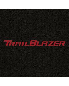 Lloyd Mats ® - Classic Loop Black Front Floor Mats For Chevrolet TrailBlazer 2002-04 with TrailBlazer Red Embroidery