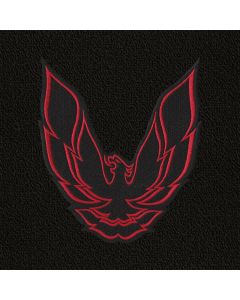 Lloyd Mats Classic Loop Black Front Floor Mats For Pontiac Firebird, Logo