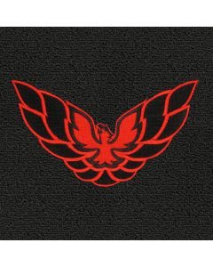 Lloyd Mats Classic Loop Black Standard Deck Mat For Pontiac Firebird, Logo
