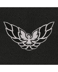 Lloyd Mats Classic Loop Black Standard Deck Mat For Pontiac Firebird, Logo