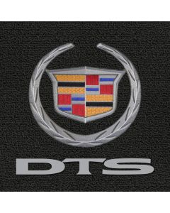 Lloyd Mats Classic Loop Ebony 4PC Floor Mats For Cadillac DTS, Logo