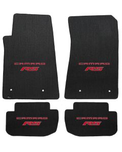 Lloyd Mats Classic Loop Ebony 4PC Floor Mats For Camaro RS, Mats
