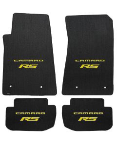 Lloyd Mats Classic Loop Ebony 4PC Floor Mats For Camaro RS, Mats