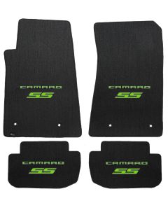 Lloyd Mats Classic Loop Ebony 4PC Floor Mats For Camaro SS, Mats