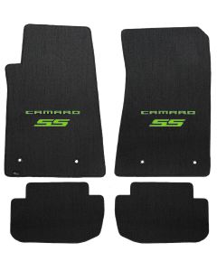 Lloyd Mats Classic Loop Ebony 4PC Floor Mats For Camaro SS, Mats
