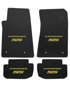 Lloyd Mats Classic Loop Ebony 4PC Floor Mats For Camaro SS, Mats