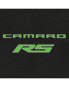 Lloyd Mats Classic Loop Ebony 5PC Floor Mats For Camaro SS/RS Convertible, Logo