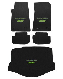 Lloyd Mats Classic Loop Ebony 5PC Floor Mats For Camaro SS/RS Convertible, Mats