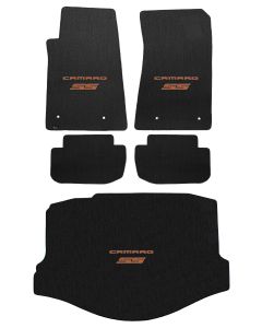 Lloyd Mats Classic Loop Ebony 5PC Floor Mats For Camaro SS/RS Convertible, Mats