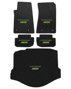 Lloyd Mats Classic Loop Ebony 5PC Floor Mats For Camaro SS, Mats