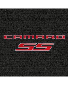 Lloyd Mats Classic Loop Ebony 4PC Floor Mats For Camaro SS, Logo