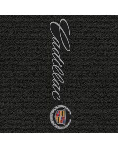Lloyd Mats Classic Loop Ebony Front Floor Mats For Cadillac CTS Sedan AWD, Logo