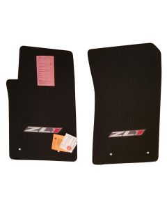 Lloyd Mats Classic Loop Ebony Front Floor Mats for Camaro ZL1, 2 Front