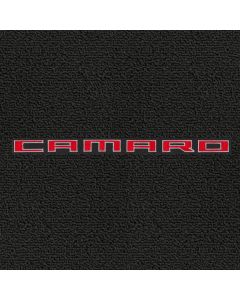 Lloyd Mats Classic Loop Ebony Front Floor Mats for Chevrolet Camaro, Logo