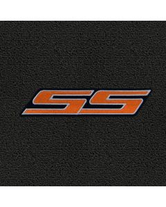Lloyd Mats Classic Loop Ebony Front Floor Mats for Chevrolet Camaro, Logo
