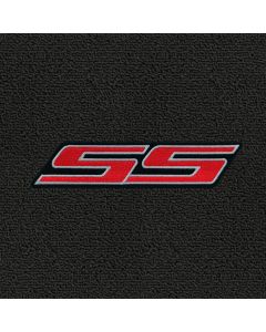 Lloyd Mats Classic Loop Ebony Front Floor Mats for Chevrolet Camaro, Logo