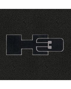 Lloyd Mats Classic Loop Ebony Standard Cargo Mat For Hummer H3, Logo