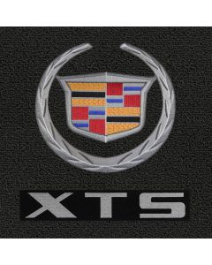 Lloyd Mats Classic Loop Ebony Standard Trunk Mat For Cadillac XTS, Logo
